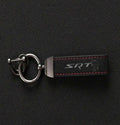 Leather keychain